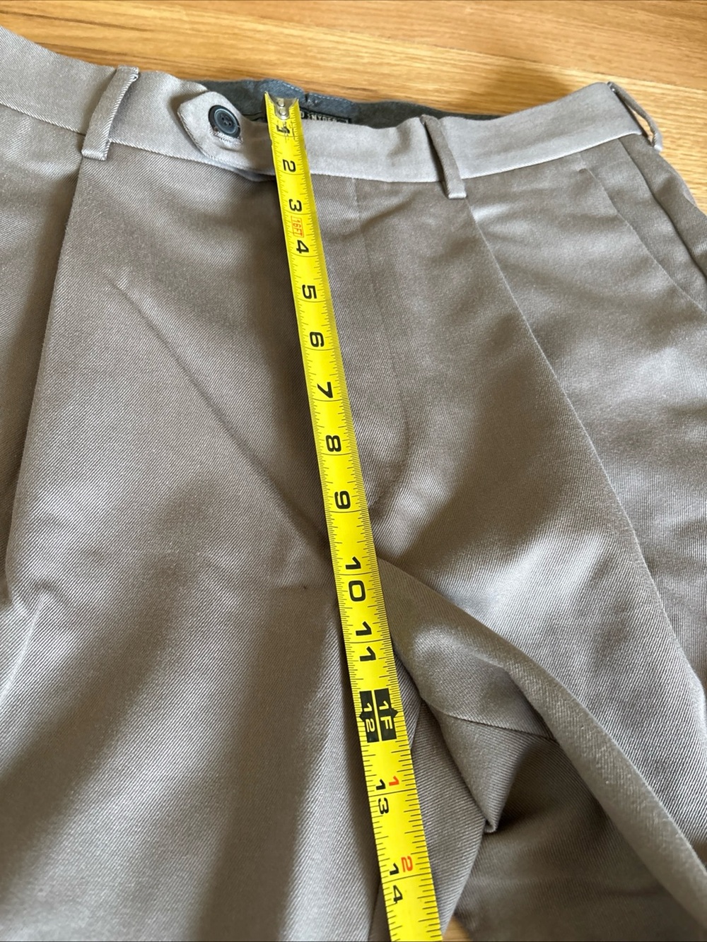 NWT Todd Snyder Italian Cotton Twill Madison Suit Pant in Khaki, 32 - Picture 8 of 10